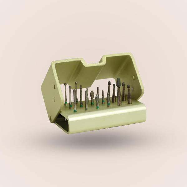 جای فرز دندانپزشکی ۱۸ عددی(جافرزی کوچک)