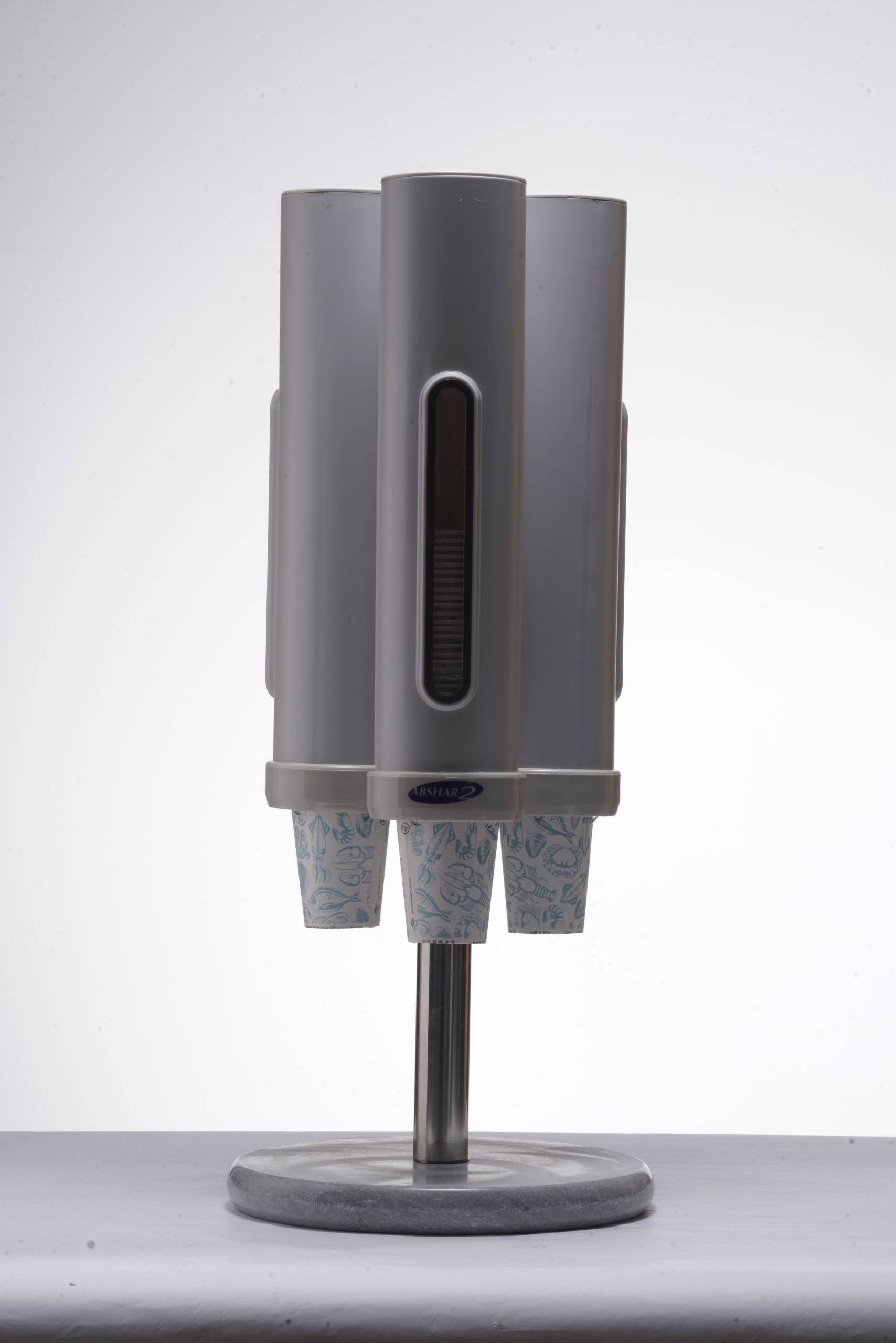 جای لیوان یکبار مصرف آبشار