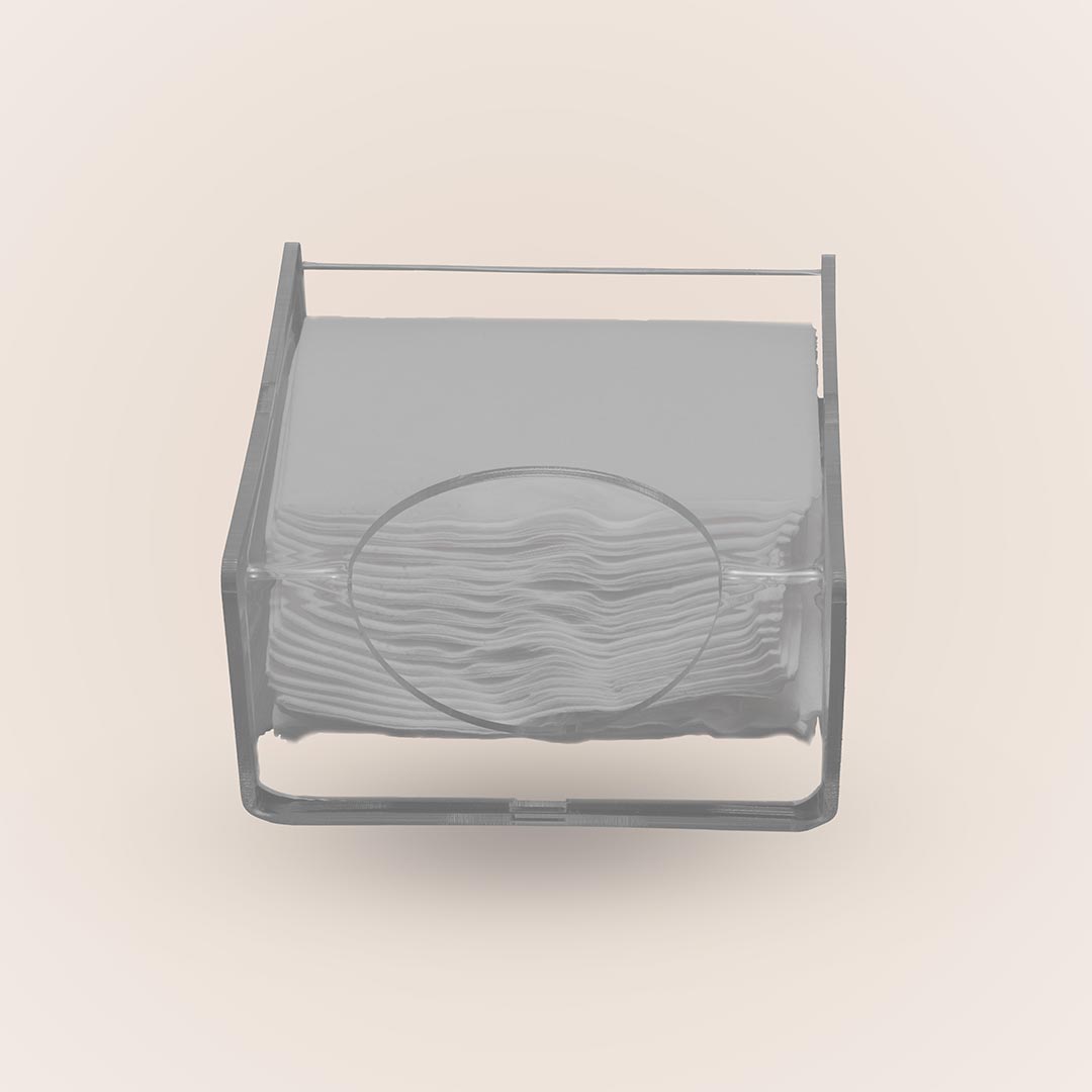 جای دستمال کاغذی شفاف - Image 3